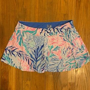 nwot lilly pulitzer luxletic aila skort